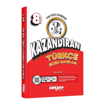 Ankara Yayıncılık 8. Sınıf Türkçe Kazandıran Soru Bankası