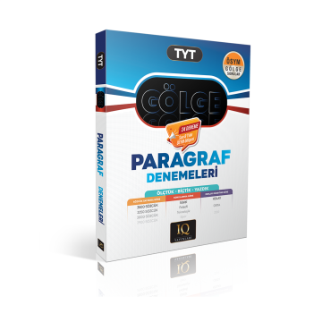 TYT Gölge Paragraf Denemeleri IQ Yayınları