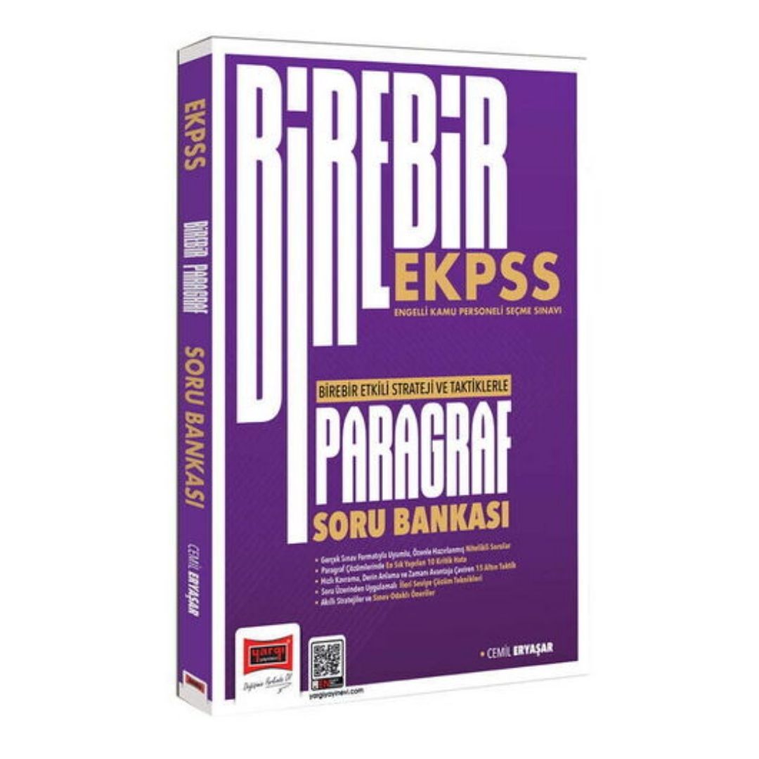 Yargı Yayınları 2026 EKPSS Birebir Serisi Paragraf Soru Bankası