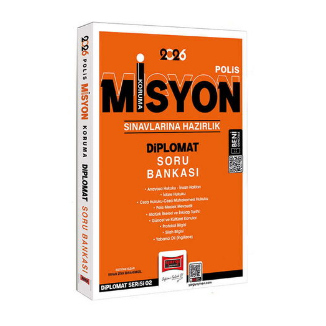 2026 Polis Misyon Koruma Sınavlarına Hazırlık Diplomat Soru Bankası Yargı Yayınları