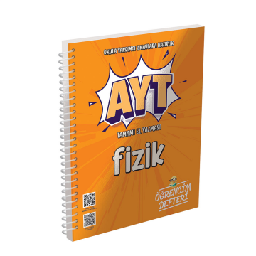 Murat Yayınları AYT Fizik Öğrencim Defteri