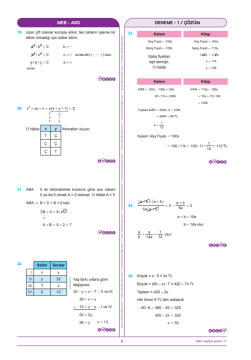 2026 MEB AGS Tüm Dersler Tamamı Çözümlü 5 Deneme Retro Yayıncılık