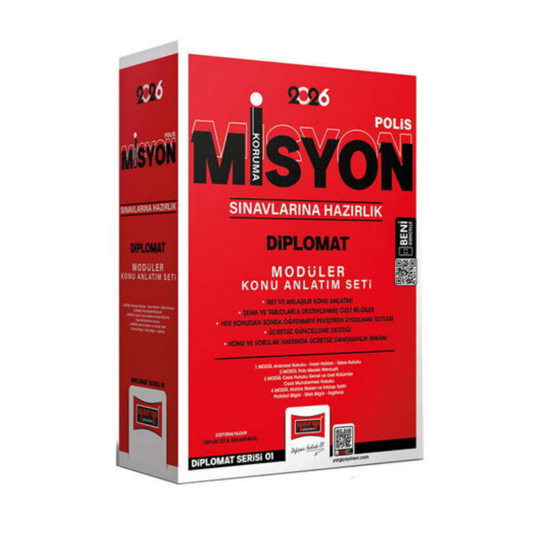 2026 Polis Misyon Sınavlarına Hazırlık Konu Anlatımlı Modüler Set Yargı Yayınları
