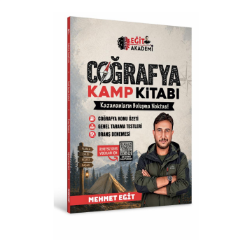 Eğit Akademi 2026 MEB-AGS KPSS Coğrafya Kamp Kitabı