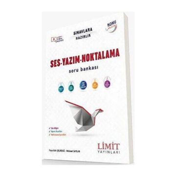 Limit Yayınları Ses Yazım Noktalama Soru Bankası Feyzullah Çelikbağ, Mehmet Saylan