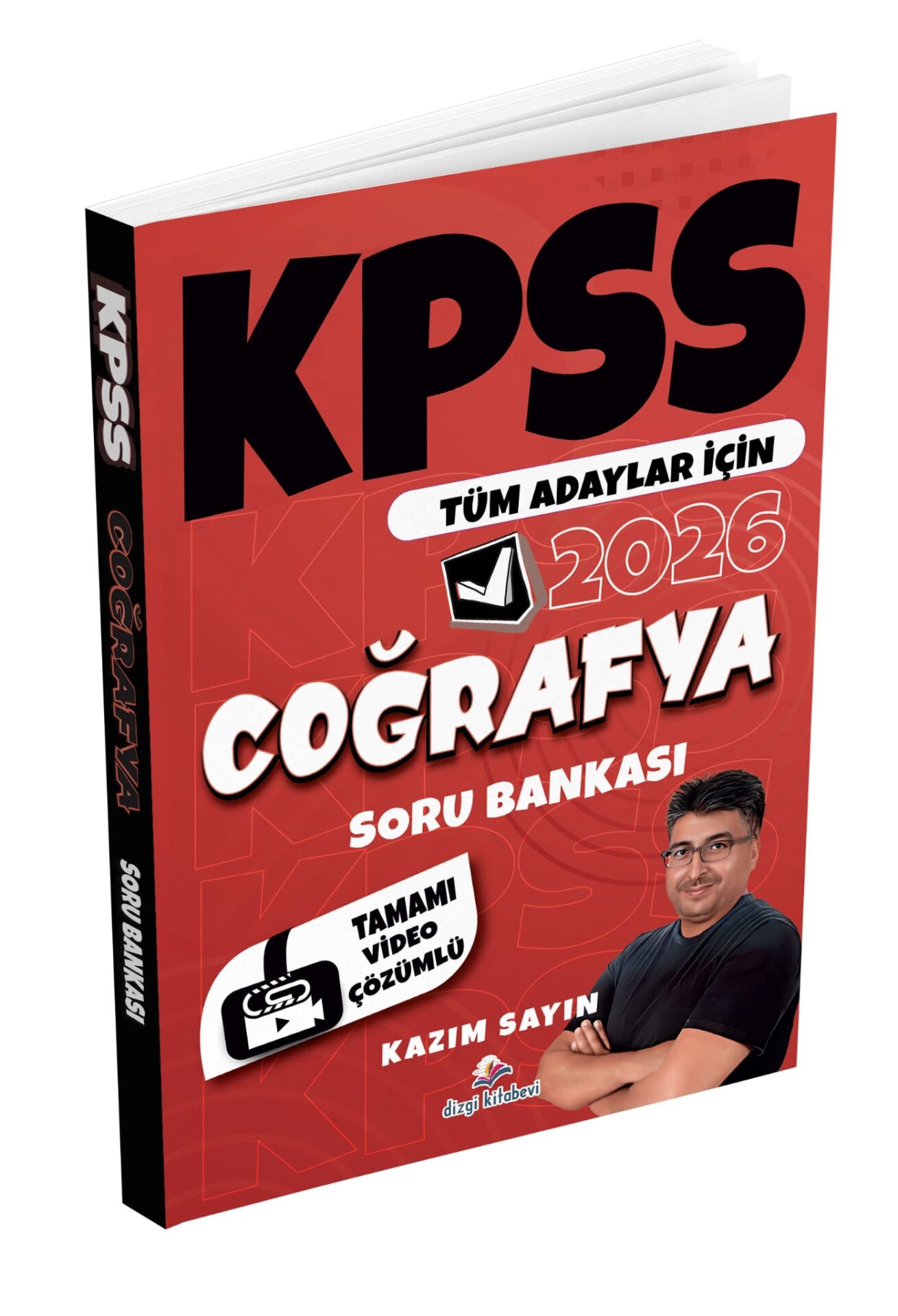 Dizgi Kitap 2026 Tüm Adaylar İçin Kpss Coğrafya Soru Bankası Kazım Sayın