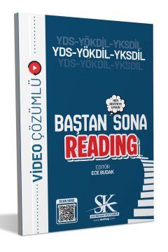 YDS YÖKDİL YKS DİL Baştan Sona Reading SK Yayıncılık ve Kitabevi