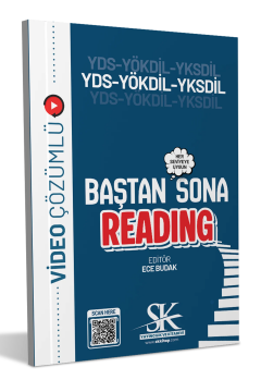YDS YÖKDİL YKS DİL Baştan Sona Reading SK Yayıncılık ve Kitabevi