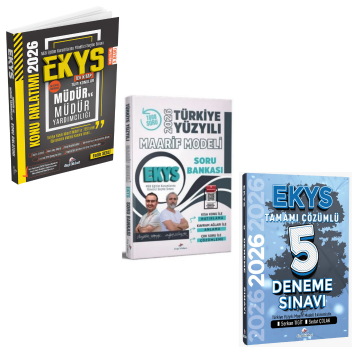 Dizgi Kitap 2026 MEB EKYS Müdür ve Müdür Yardımcılığı Konu Anlatımı & MEB EKYS Soru Bankası & MEB EKYS Deneme Seti