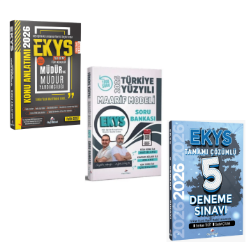 Dizgi Kitap 2026 MEB EKYS Müdür ve Müdür Yardımcılığı Konu Anlatımı & MEB EKYS Soru Bankası & MEB EKYS Deneme Seti