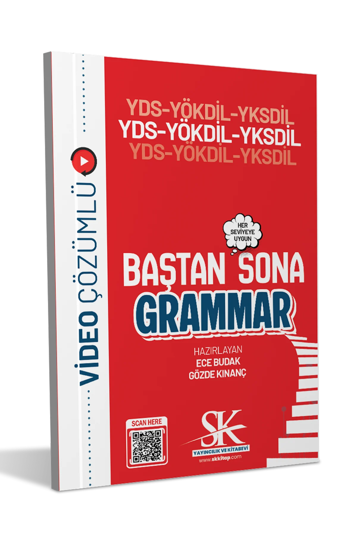 YDS YÖKDİL YKS DİL Baştan Sona Grammar SK Yayıncılık ve Kitabevi