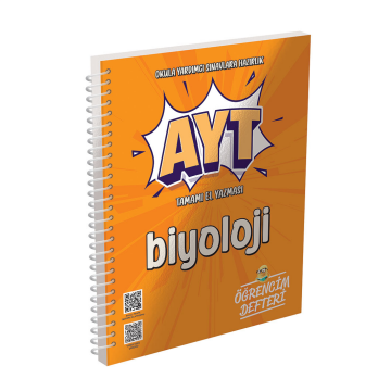 Murat Yayınları AYT Biyoloji Öğrencim Defteri