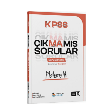 Akademi Denizi KPSS Matematik Çıkmamış Sorular Soru Bankası
