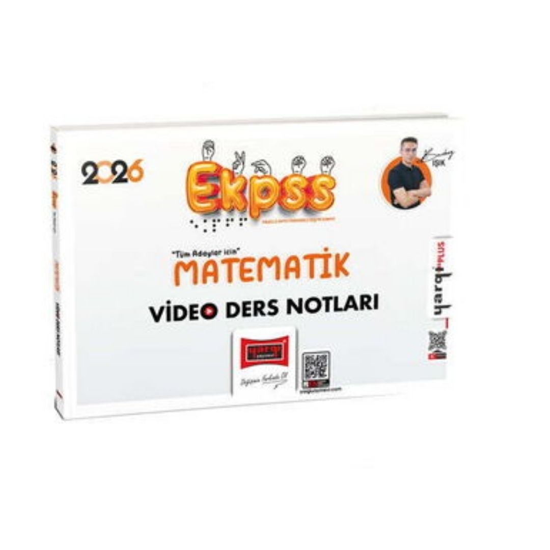 Yargı Yayınları 2026 EKPSS Tüm Adaylar İçin Matematik Video Ders Notları