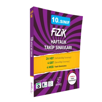 Karekök Yayınları 10. Sınıf Fizik Haftalık Takip Sınavları