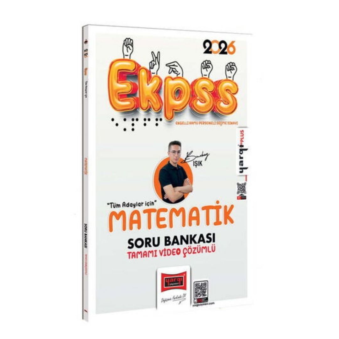 Yargı Yayınları 2026 EKPSS Tüm Adaylar İçin Matematik Tamamı Video Çözümlü Soru Bankası