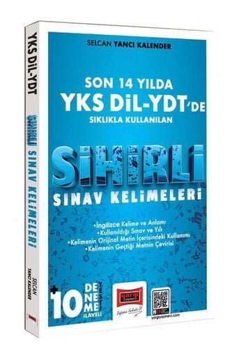 Yargı Yayınları YKS-Dil ve YDT İçin Son 14 Yılda Sıklıkla Kullanılan Sihirli Sınav Kelimeleri (+10 Deneme İlaveli)