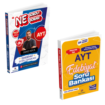 Dizgi Kitap YKS AYT Edebiyat Soru Bankası 2'li Set