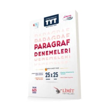 Limit Yayınları TYT MSÜ KPSS DGS Paragraf 25 X 25 Denemeleri