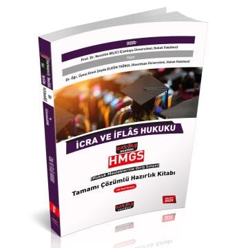 Savaş Yayınları HMGS İcra ve İflas Hukuku Tamamı Çözümlü Hazırlık Kitabı