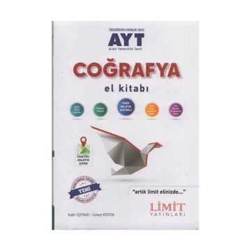 Limit Yayınları AYT Coğrafya El Kitabı Cüneyt Kösten, Kadir Üçpınar