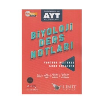 Limit Yayınları AYT Biyoloji Ders Notları Selin Akay Yenilmez