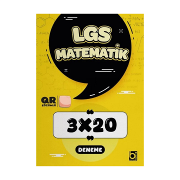 Bigelio Yayıncılık LGS Matematik 3x20 Deneme Çözümlü