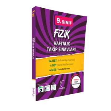 Karekök Yayınları 9. Sınıf Fizik Haftalık Takip Sınavları