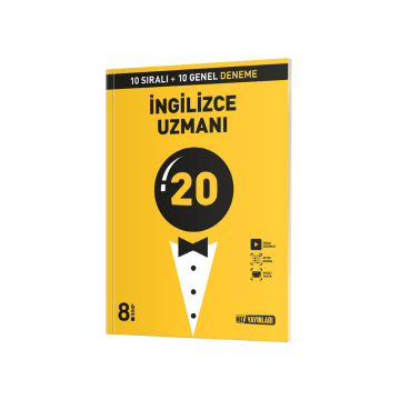 Hız Yayınları LGS 8. Sınıf İngilizce Uzmanı 20 Deneme