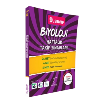 Karekök Yayınları 9. Sınıf Biyoloji Haftalık Takip Sınavları