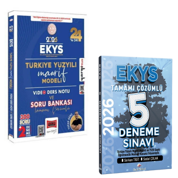 2026 MEB EKYS Türkiye Yüzyılı Maarif Modeli Video Ders Notları ve Soru Bankası & MEB EKYS Müdür ve Müdür Yardımcılığı Tamamı Çözümlü 5 Deneme Seti