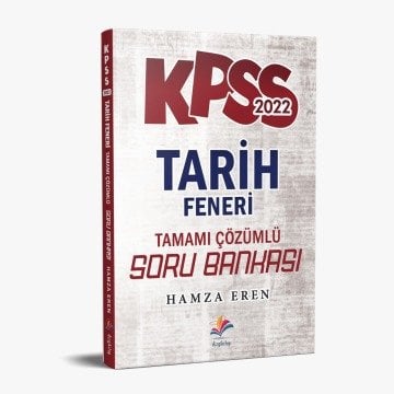 Dizgi Kitap 2022 Tarih Feneri Tamamı Çözümlü Soru Bankası - Hamza EREN