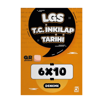Bigelio Yayıncılık LGS T.C. İnkılap Tarihi ve Atatürkçülük 6x10 Deneme Çözümlü