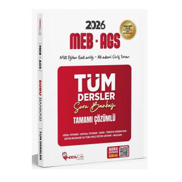 Hoca Kafası Yayınları 2026 MEB-AGS Tüm Dersler Soru Bankası Çözümlü