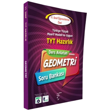 Karekök Yayınları 11. Sınıf TYT Hazırlık Geometri Ders Anlatan Soru Bankası