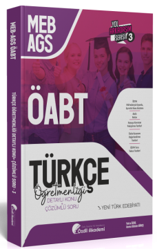 ÖABT MEB-AGS Türkçe 3. Kitap Yeni Türk Edebiyatı Konu Anlatımlı Soru Bankası Özdil Akademi Yayınları