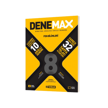 Hız Yayınları 8. Sınıf Fen Bilimleri Denemax 10'lu Akıllı Deneme