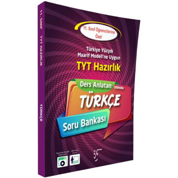 Karekök Yayınları 11. Sınıf TYT Hazırlık Türkçe Ders Anlatan Soru Bankası