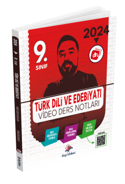 Dizgi Kitap 2024 9. Sınıf Türk Dili Ve Edebiyatı Video Ders Notları - Deniz Hoca