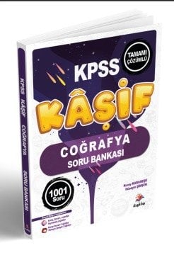 Dizgi Kitap 2026 KAŞİF KPSS Coğrafya Tamamı Çözümlü 1001 Soru Bankası
