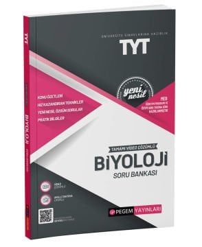 TYT Biyoloji Soru Bankası Pegem Yayınları