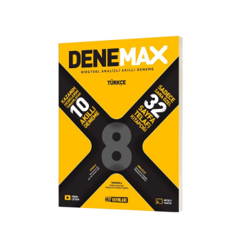 Hız Yayınları 8. Sınıf Türkçe Denemax 10'lu Akıllı Deneme