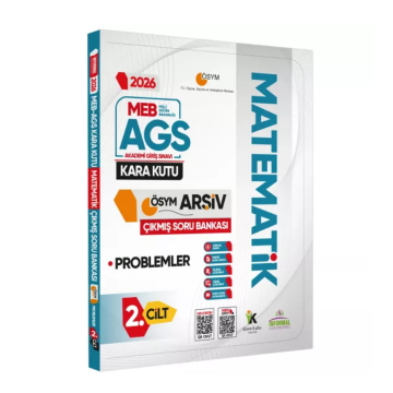 2026 MEB AGS MATEMATİK Kara Kutusu 2.Cilt PROBLEMLER ÖSYM Çıkmış Soru Bankası Özetli Dijital Çözümlü İnformal Yayınları