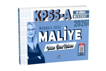 Dizgi Kitap 2026 KPSS A Maliye Video Ders Notları Makbule Ekici