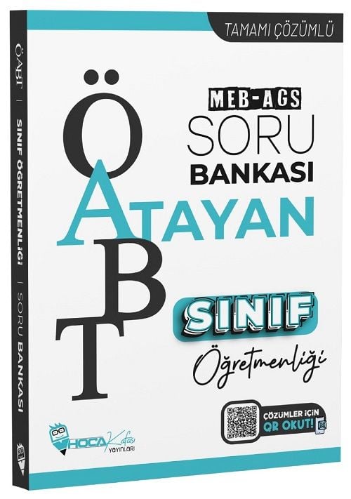 Hoca Kafası ÖABT MEB-AGS Sınıf Öğretmenliği Atayan Soru Bankası Hoca Kafası Yayınları - İADESİZ