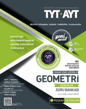 TYT-AYT Geometri Üçgenler Soru Bankası Pegem Yayınları