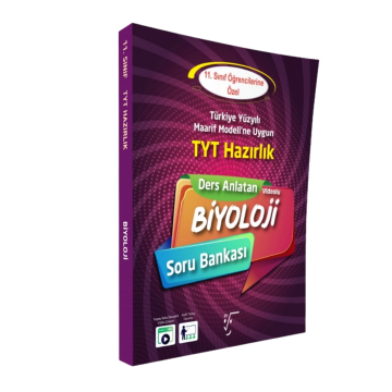 Karekök Yayınları 11. Sınıf TYT Hazırlık Biyoloji Ders Anlatan Soru Bankası