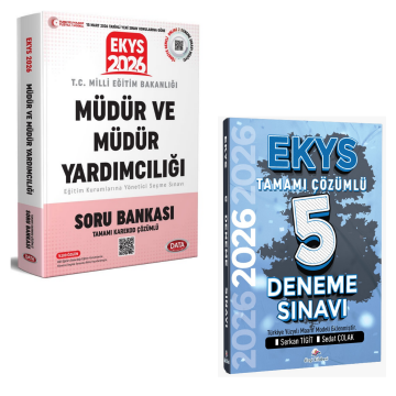 2026 MEB EKYS Müdür ve Müdür Yardımcılığı Tamamı Karekod Çözümlü Soru Bankası (Maarif Modeline Göre) & MEB EKYS Müdür ve Müdür Yardımcılığı Tamamı Çözümlü 5 Deneme Seti