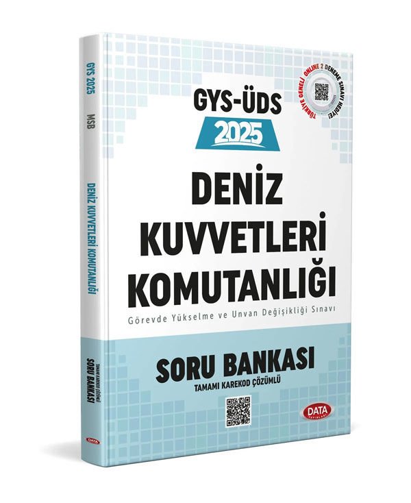 Deniz Kuvvetleri Komutanlığı Personeli Görevde Yükselme Sınavı Soru Bankası Data Yayınları