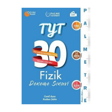 Palme Yayınları TYT Fizik Palmetre Serisi 30 Deneme